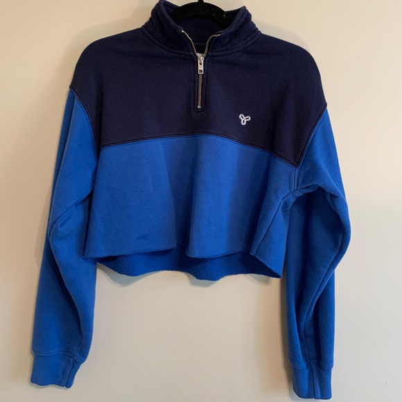 TNA “Warm-Up Sweater” Cropped - Picture 1 of 4